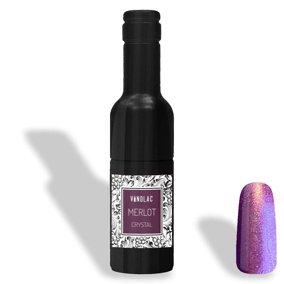 Merlot Crystal Nagellack von Vinolac