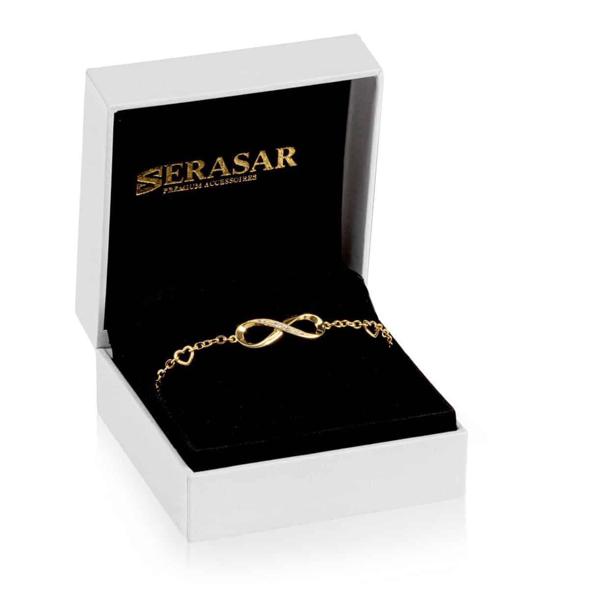 Armband "Infinity" 925er Sterlingsilber - Gold