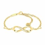 Armband "Infinity" 925er Sterlingsilber - Gold