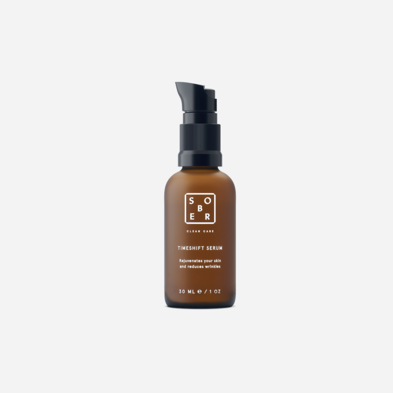 Timeshift Anti-Aging Serum 100% Wirkstoffe mit Aloe Vera und Grüntee-Peptid Komplex