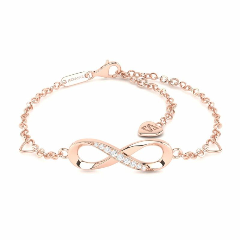 Armband "Infinity" 925er Sterlingsilber - Roségold